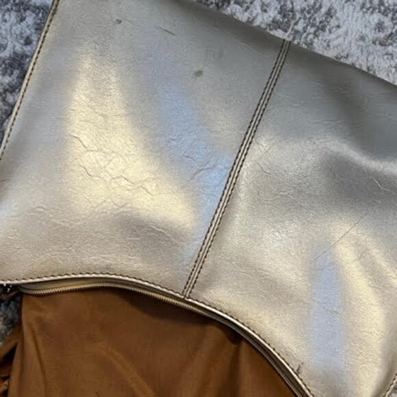 Vintage Liz Claiborne Vegan Leather Shimmery Bag - Picture 7 of 8